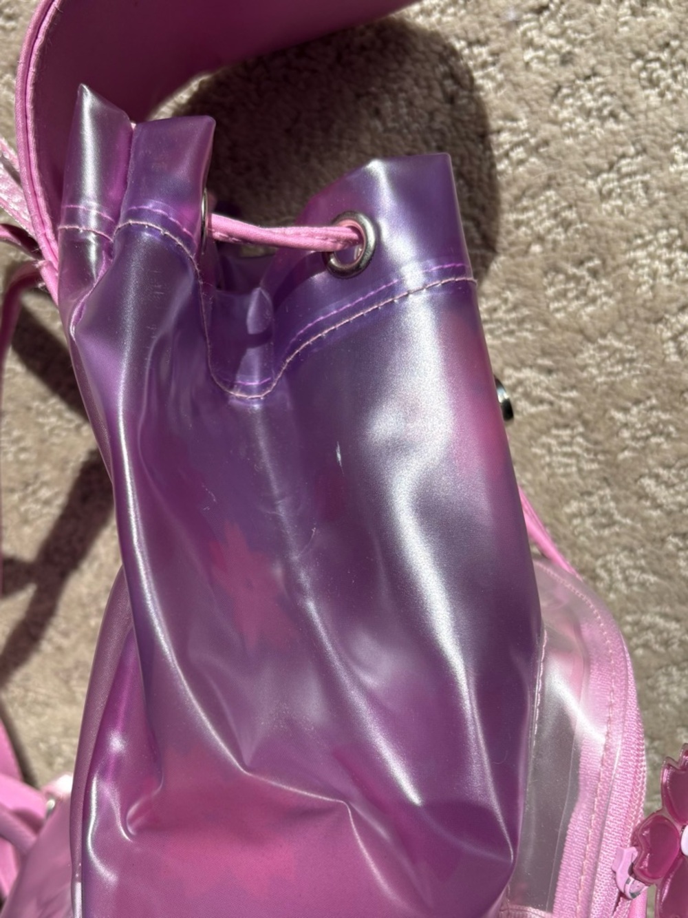 Vintage RARE Pinki Lili Mini Backpack 2002 Sanrio Hello Kitty - Picture 11 of 11